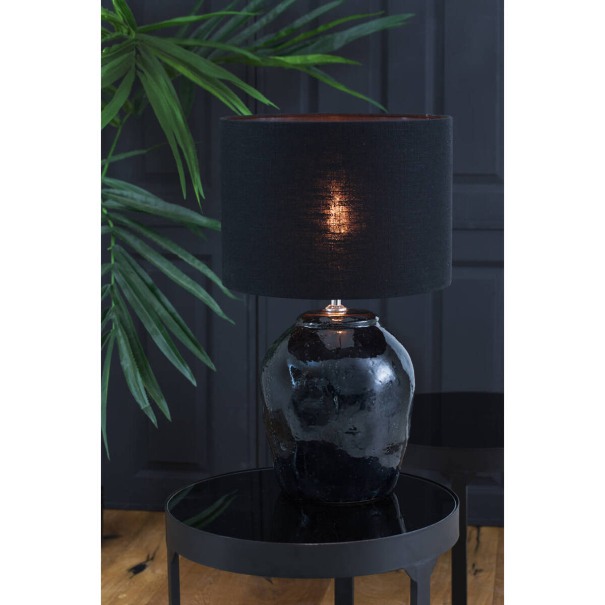 Keramická stolní lampa + stínidlo dle přání na míru - Obrázek 2